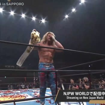 Nic Nemeth, FKA Dolph Ziggler, wins NJPW gold at The New Beginning in Sapporo.